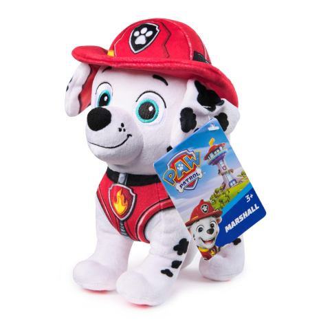 Jucarii educative - Spin Masters-Patrula Catelusilor Jucarie De Plus Marshall 17Cm