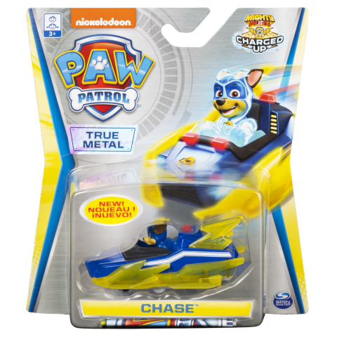 Játékok 50 RON alatt - Patrula Catelusilor Macheta Metalica Chase Charged Up