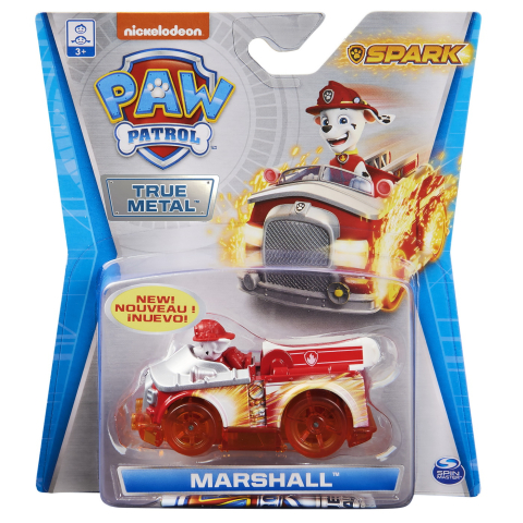 Jucarii sub 50 RON - Spin Master-Patrula Catelusilor Macheta Metalica Spark Marshall