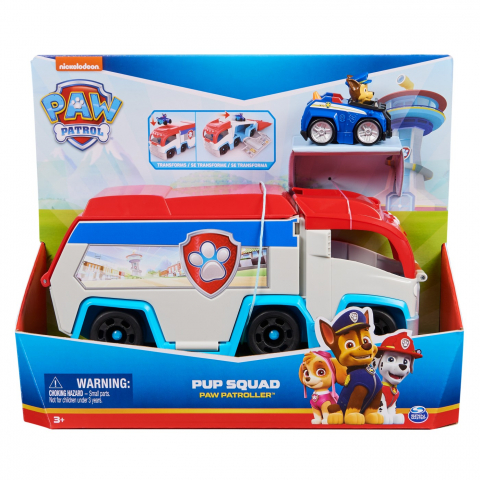 Játékok 3-5 éveseknek - Patrula Catelusilor Pup Squad Vehicul De Baza Patroller