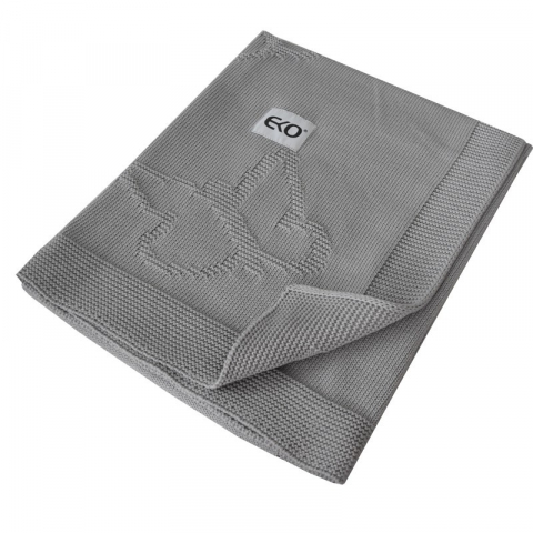 Paturica din Bumbac, Eko, 80x100 cm, Fluturasi, Grey [1]