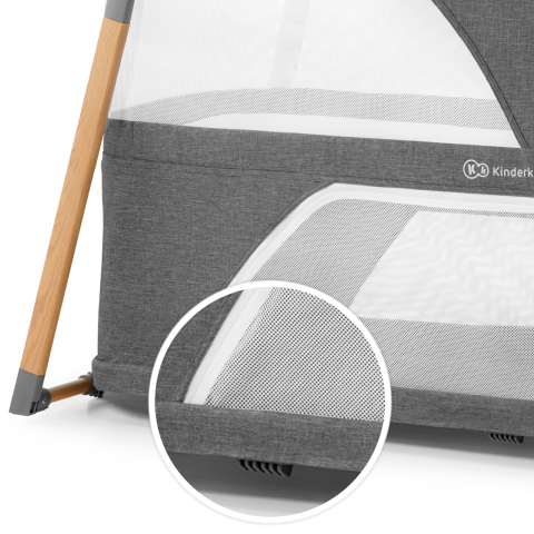 Kinderkraft-Patut Travel Kinderkraft Sofi, 4 In 1, Grey [11]