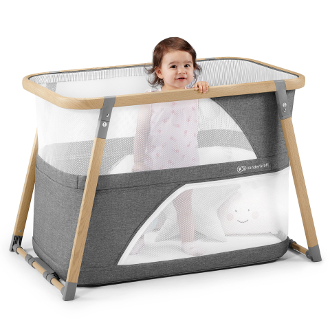 Kinderkraft-Patut Travel Kinderkraft Sofi, 4 In 1, Grey [19]