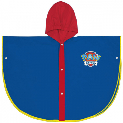 Jucarii 3-5 ani - Cerda-Pelerina de ploaie tip poncho, Paw Patrol, Albastru, 3 - 4 ani