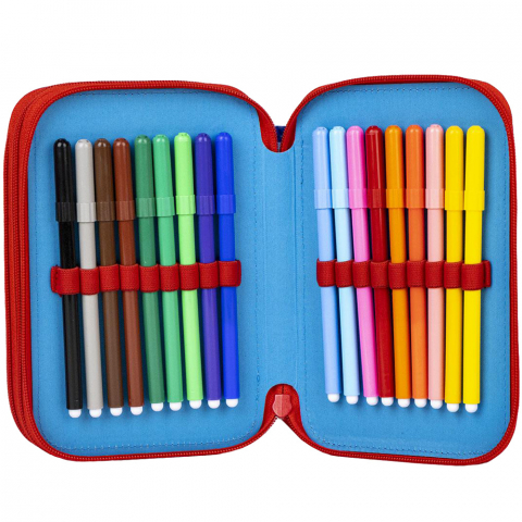 Penar echipat Mickey Mouse & Friends cu 3 compartimente, 44 piese [1]