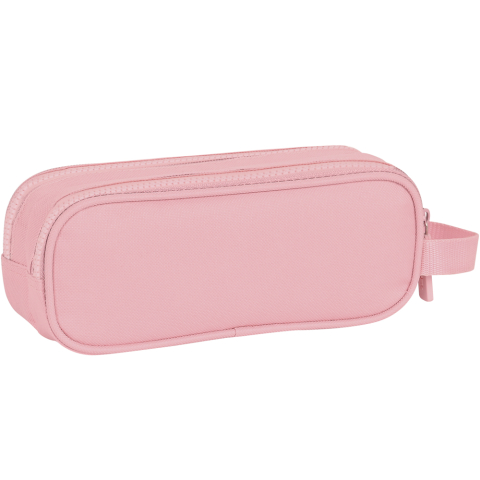 Penar Safta Basic Pink cu 2 compartimente, 21x8x6 cm [1]