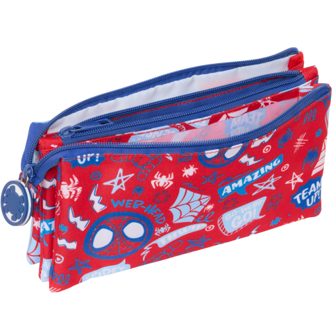 Safta-Penar Spidey cu 3 compartimente, 22x12x3 cm [1]