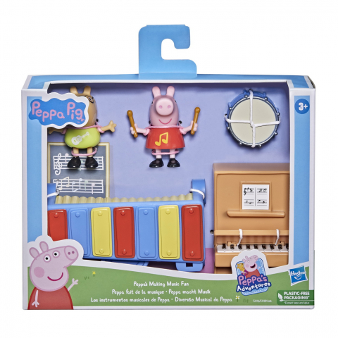 Játékok 3-5 éveseknek - Peppa Pig Set Muzical Distractiv
