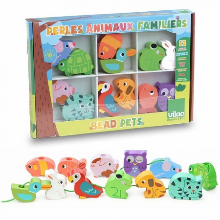 Cadouri botez - Vilac-Perle-Animale-cu-Siret