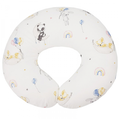 Játékok 0-12 hónaposoknak - Perna pentru alaptare, 100% Bumbac, 60X60 cm, Appekids - Balloons