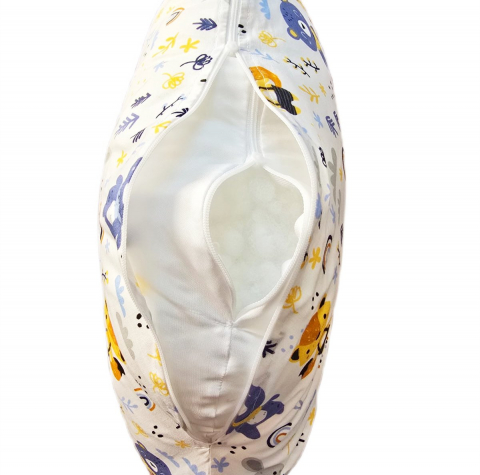 APPEKIDS-Perna pentru alaptare, 100% Bumbac, 60X60 cm, Appekids - Forest [3]