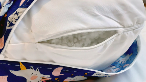 APPEKIDS-Perna pentru alaptare, 100% Bumbac, 60X60 cm, Appekids - Navy [5]