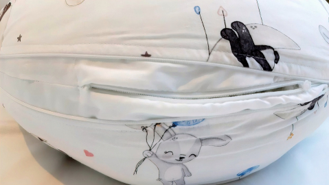 APPEKIDS-Perna pentru gravida, Fibre din silicon, 180 cm, Appekids - Balloons [5]