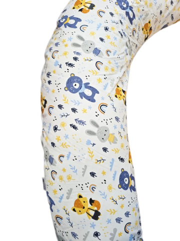 APPEKIDS-Perna pentru gravida, Fibre din silicon, 180 cm, Appekids - Forest [2]