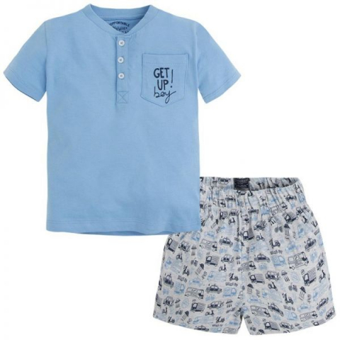 Játékok 9-12 éveseknek - Pijama cu tricou si pantaloni scurti (3741), 12 ani / 152 cm