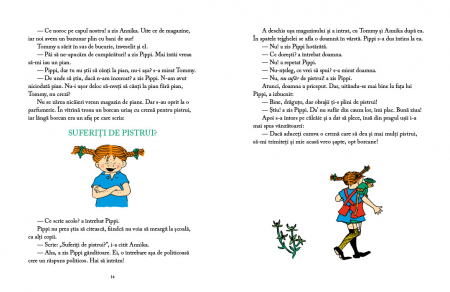 Pippi zokni vásárlás - készítette Astrid Lindgren, illusztrációk: Ingrid Nyman [3]