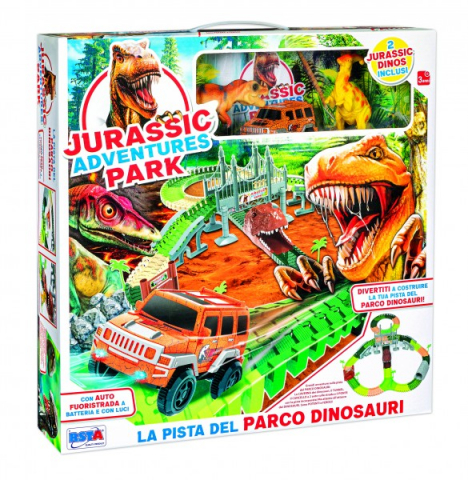Pista Jurassic Dino RS Toys cu masina [1]