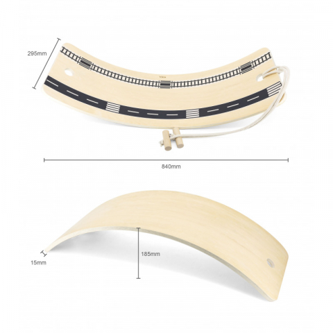 Viga-Placa de echilibru cu accesorii, Viga [4]