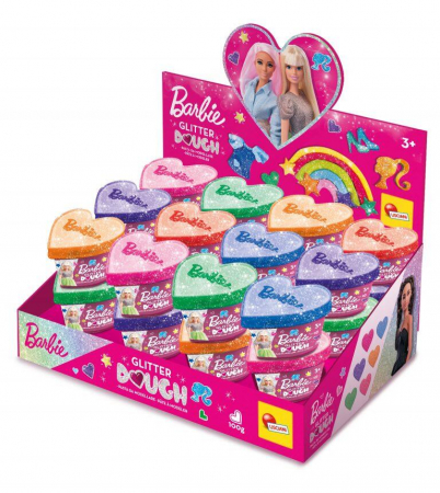 Lisciani Plastilina cu sclipici - Barbie [5]
