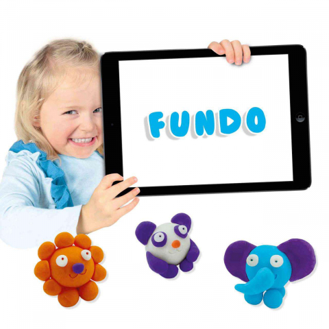 SES Creative-Plastilina Culori Luminoase-Animale Salbatice [4]