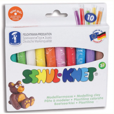 Top Branduri - Feuchtmann Plastilina non-toxica - 10 culori