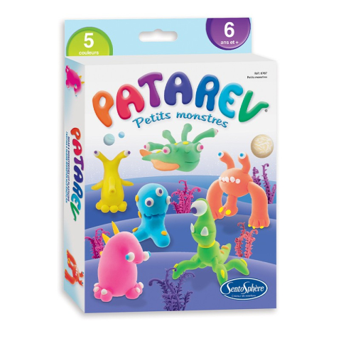 Oktató játékok - Plastilina Patarev - Monstri - Sentosphere