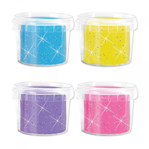 SES Creative-Plastilina Stralucitoare 4 Culori [1]