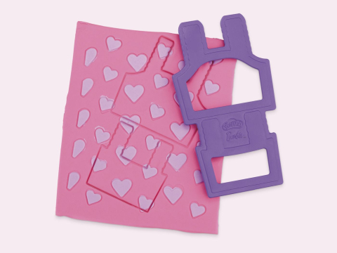 Hasbro-Play Doh Barbie Set Plastelina Inimioare Si Par [9]