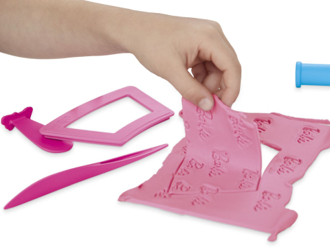 Hasbro-Play Doh Barbie Set Plastelina Inimioare Si Par [7]
