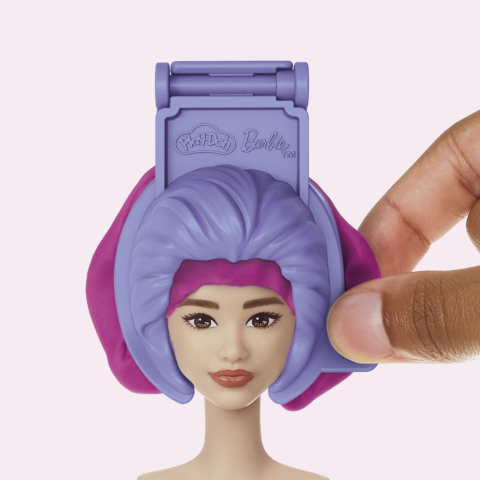 Hasbro-Play Doh Barbie Set Plastelina Inimioare Si Par [6]