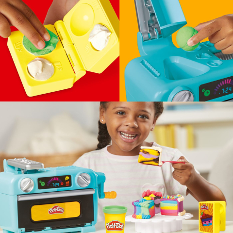 Hasbro-Play Doh Set De Joaca Felii De Tort  [2]