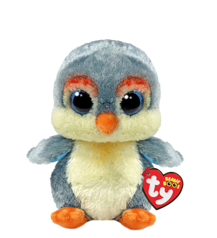 Jucarii educative - TY-Plus Ty 15Cm Boos Fisher Pinguin Gri