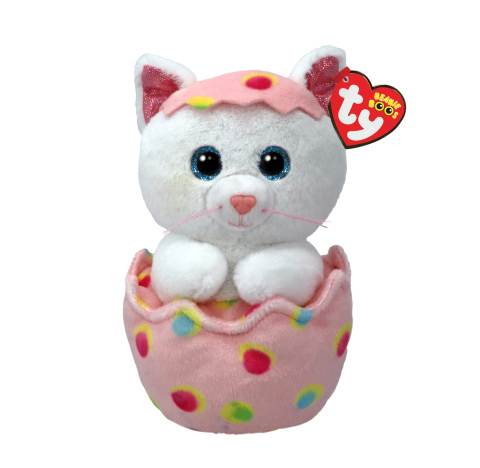 Jucarii sub 50 RON - TY-Plus Ty 15Cm Boos Giggles Pisicuta In Ou
