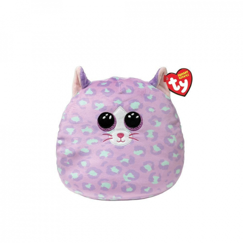 Jucarii sub 50 RON - Plus Ty Squish Beanies Pisicuta Cassidy 22Cm