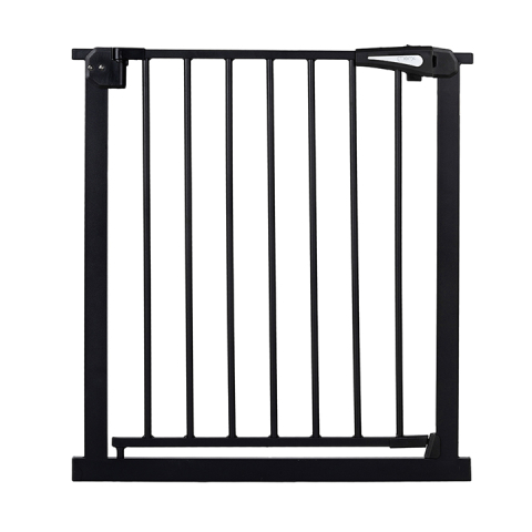 Oktató játékok - Poarta de siguranta 75-103 cm, Momi Paxi Plus - Black