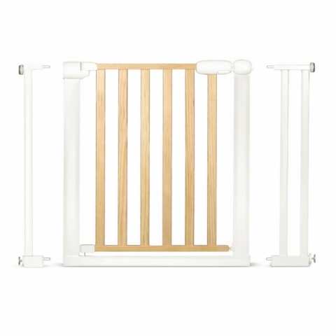 Toate produsele - Poarta siguranta 74 - 105 cm Nukido 718500 - Metal + Lemn