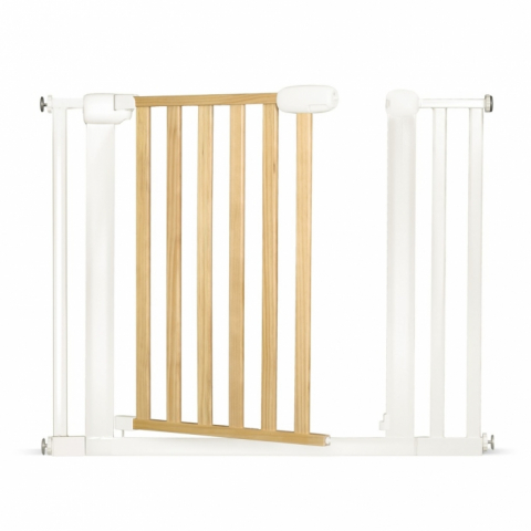 Poarta siguranta 74 - 105 cm Nukido 718500 - Metal + Lemn [1]