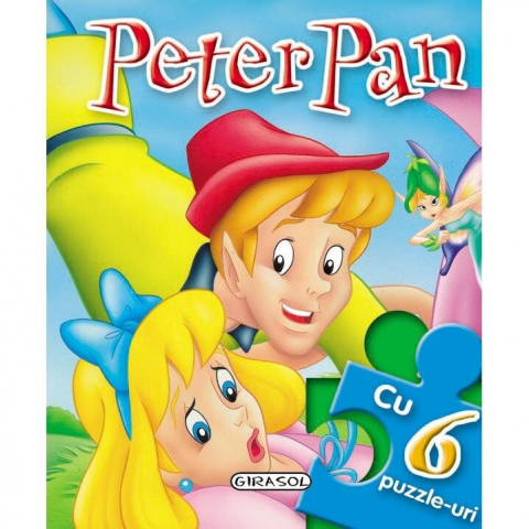 Jucarii 3-5 ani - Povesti-cu-puzzle-Peter-Pan-GIRASOL