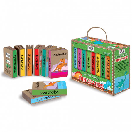 Jucarii de sezon - Sassi-Prima-mea-biblioteca-Dinozauri