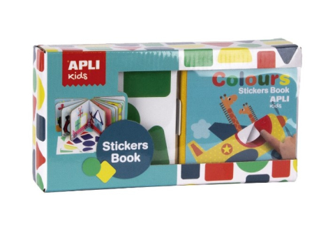 Oktató játékok - Prima mea carte cu abtibilduri - Apli - Forme geometrice