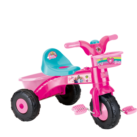 Játékok 3-5 éveseknek - Barbie-Prima mea tricicleta roz - Barbie