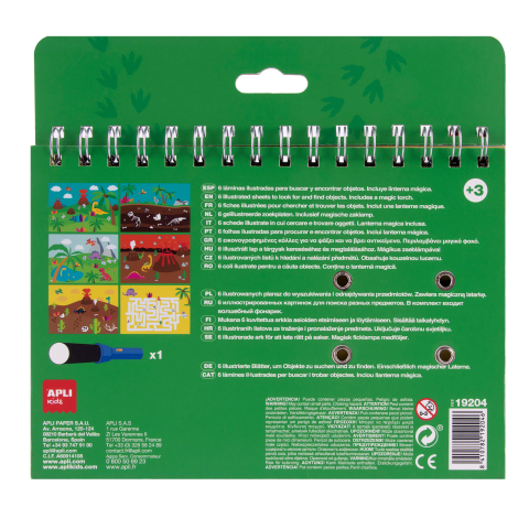 Oktató játékok - Primul meu joc APLI cauta si gaseste dinozaurii