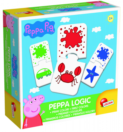 Cadouri botez - Lisciani Primul meu joc cu culori - Peppa Pig