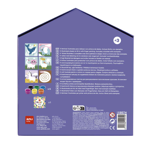 Oktató játékok - Primul meu joc de pictat cu degetele APLI