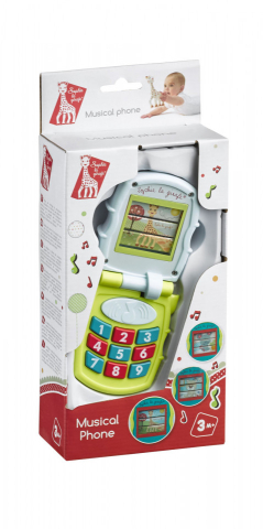 Primul Meu Telefon Mobil Muzical Girafa Sophie [1]