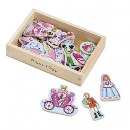Baba ajándékok - Melissa & Doug Printese magnetice din lemn