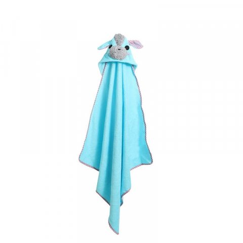 Prosop de baie cu gluga, Zoocchini, 76x76cm, Yorkie [2]