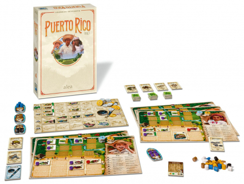 Játékok 9-12 éveseknek - Puerto Rico 1897, The Board game