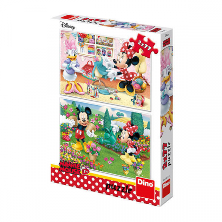 Dino-Puzzle-2-in-1-Minnie-la-treaba-77-piese [2]