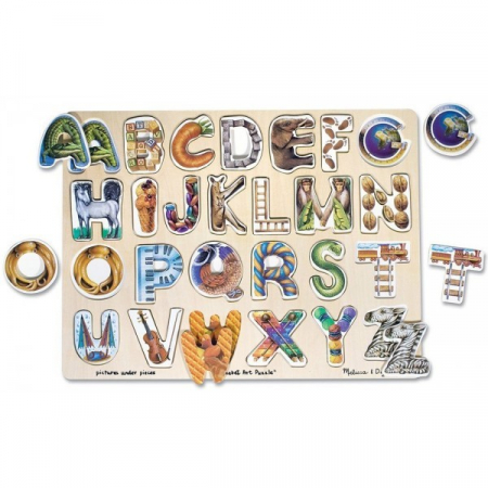 Melissa & Doug Puzzle Alfabet Art Melissa and Doug [1]